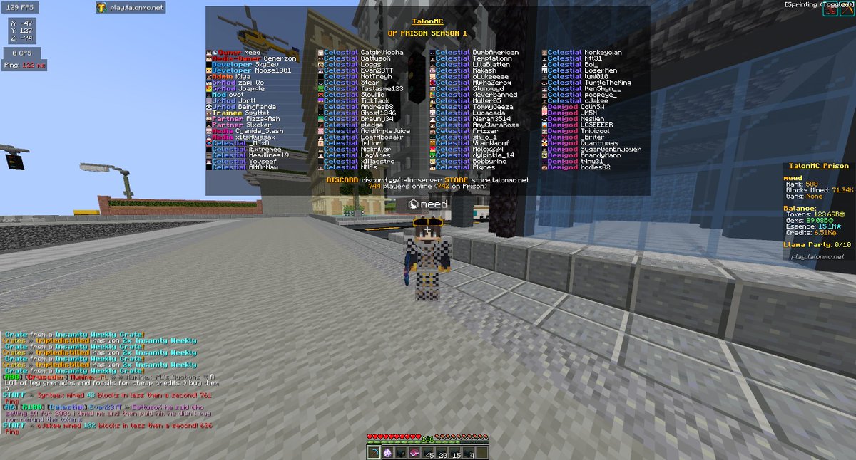 1 Week after launch.

Truly blessed ❤️This is just the beginning y'all. We will never stop working hard for you guys. No matter what. 

<a href="/TalonMCNet/">TalonMC</a>