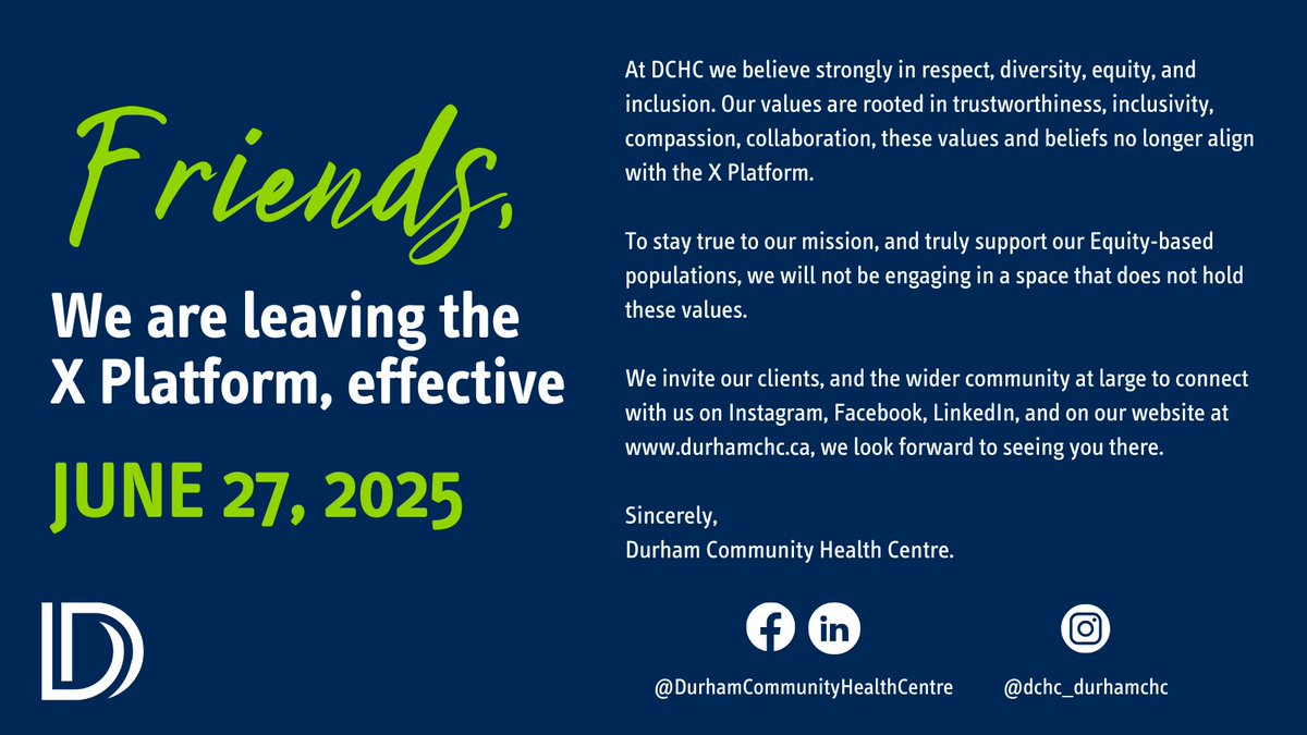 Durham Community Health Centre tweet media