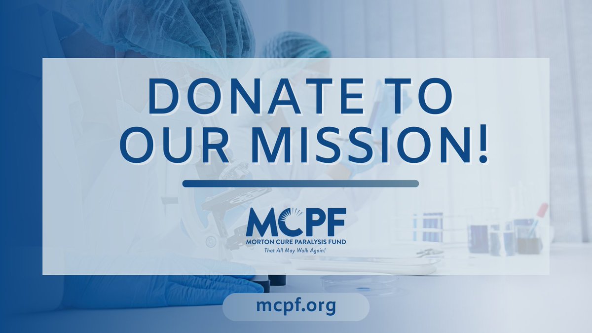 A #SCI can change a life in an instant. But together, we can bring hope, #resources, and progress. Support life-changing #research, help improve lives, and be part of the #cure. Every donation counts. Join us: bit.ly/3FOoJ8s #SCIAwareness #DonateNow #MCPF