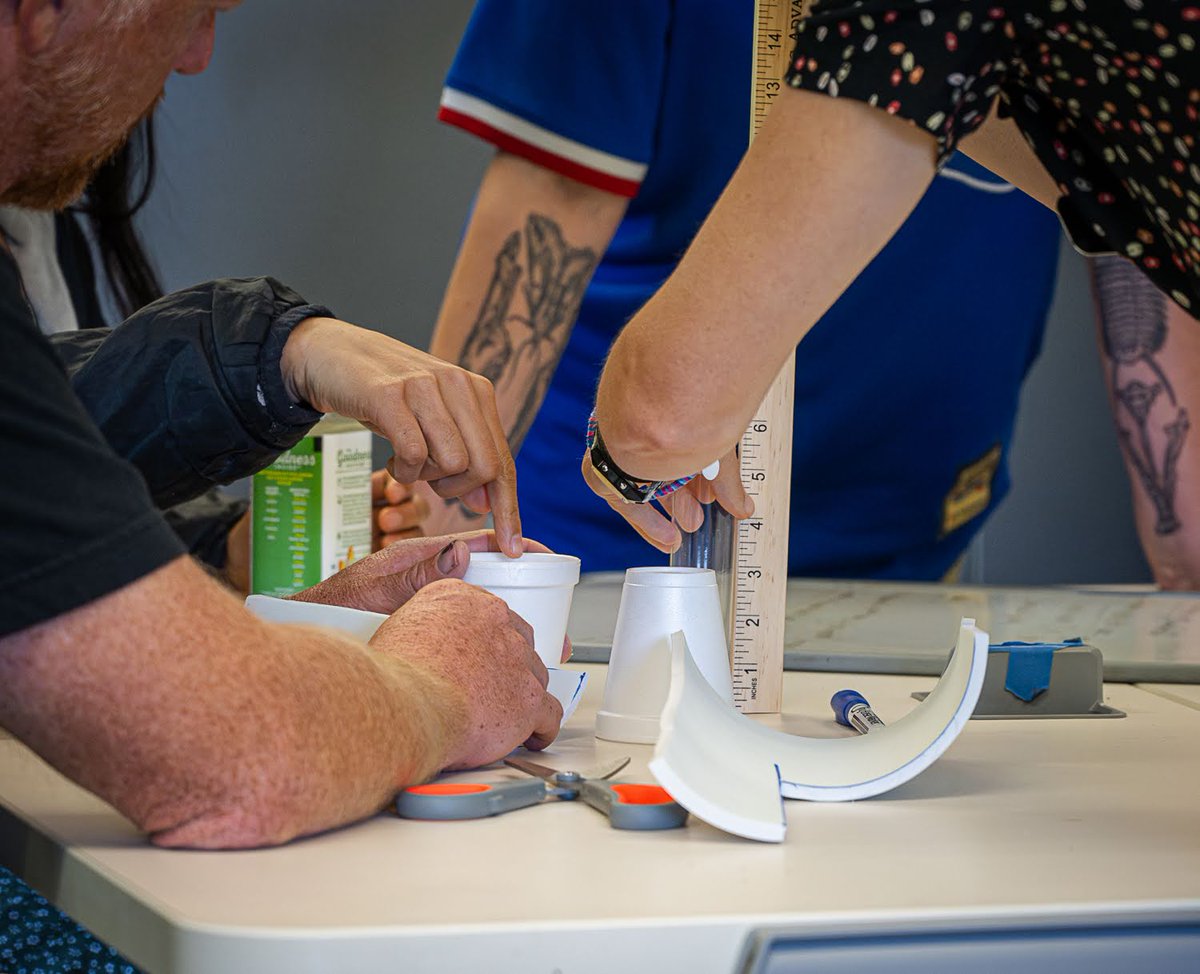 AMSeducation's tweet image. Ever wondered how ice cores make it all the way from Antarctica without melting💧? We put a lot of care into designing special capsules to keep those precious ice cores nice and cold ❄️!
#ProjectIce #AMSProjectIce #PolarScience #ScienceTeachers #TeacherPD