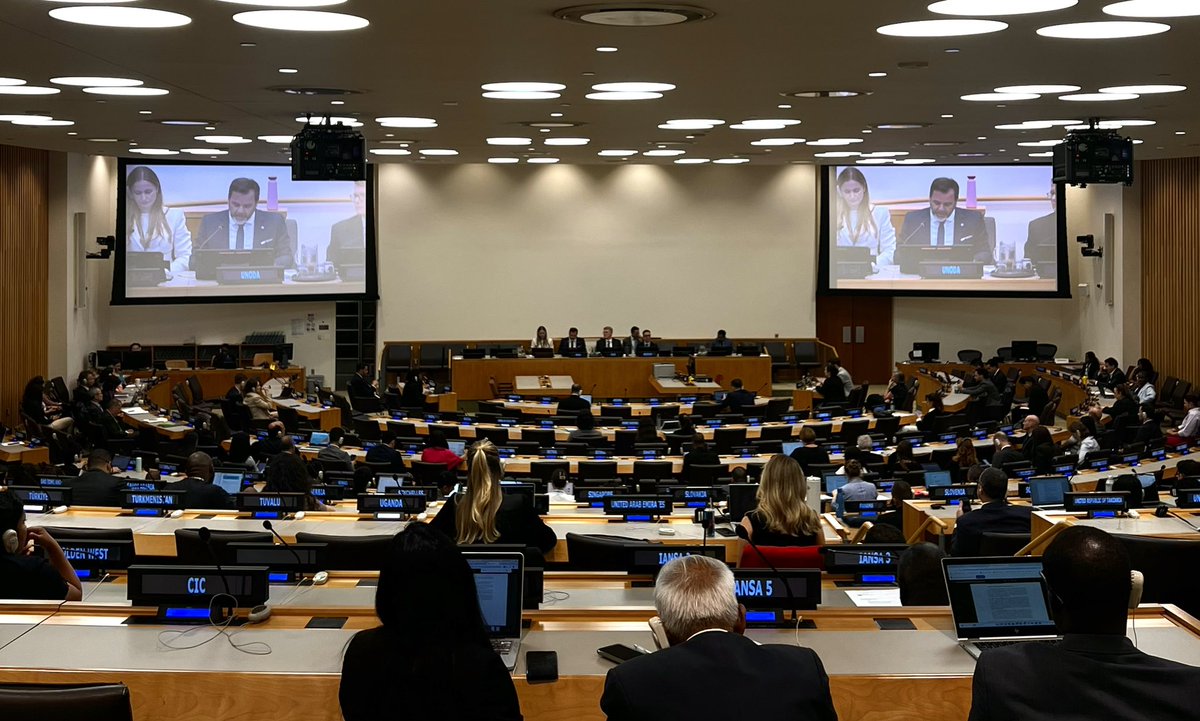 Today concludes the Preparatory Meeting of States on the UN Global Framework on Ammunition Management #GFA. The report has officially been adopted - #TowardsGFA2027!
We are grateful for the Chair, Secretariat, Member States, IGOs &amp; NGOs for their cooperation and contributions.