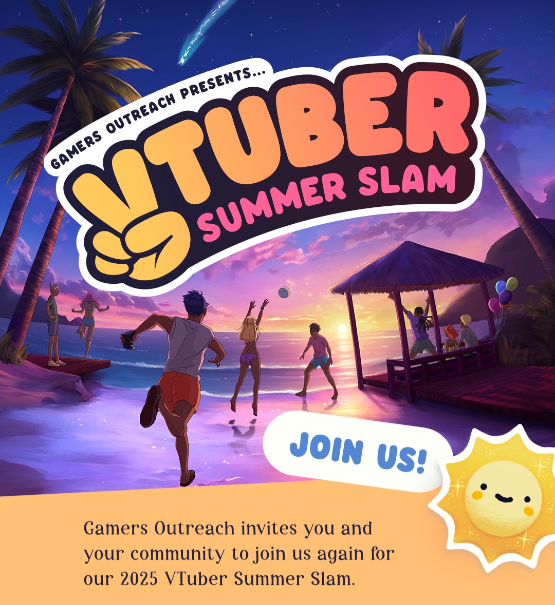 twitch.tv/mildmannerd 
Live for Summer Slam 2025 Gamers Outreach Foundation stream!