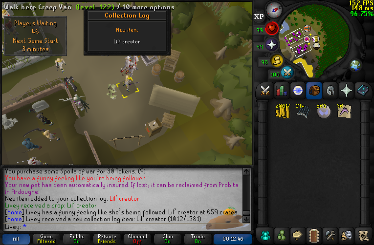 I really really did not like seeing the friends chat interactions for this one

659 crates