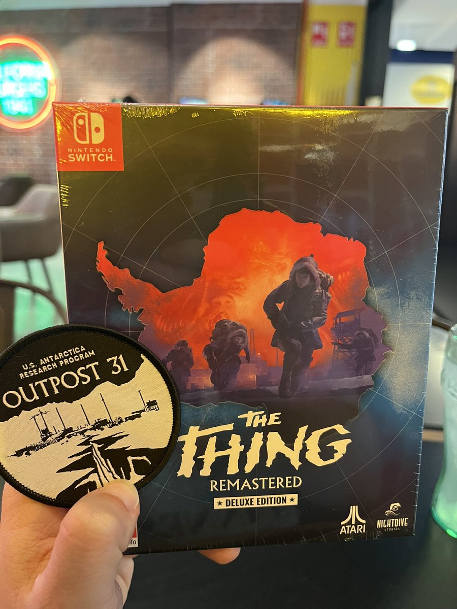 Bonoman85's tweet image. De los pocos que disfrutó mucho en su momento de «la cosa»; gran alegría me llevé cuando Nightdive anunció que trabajaban en un remaster, y más alegría cuando anunciaron versión física 😂