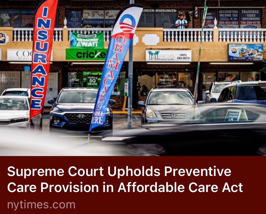 LauraAGillen's tweet image. The Supreme Court made the right decision to uphold access to preventive care under the Affordable Care Act for the 150 million Americans who depend on it. We must keep fighting to protect the ACA and ensure affordable, life-saving health services remain available to our…