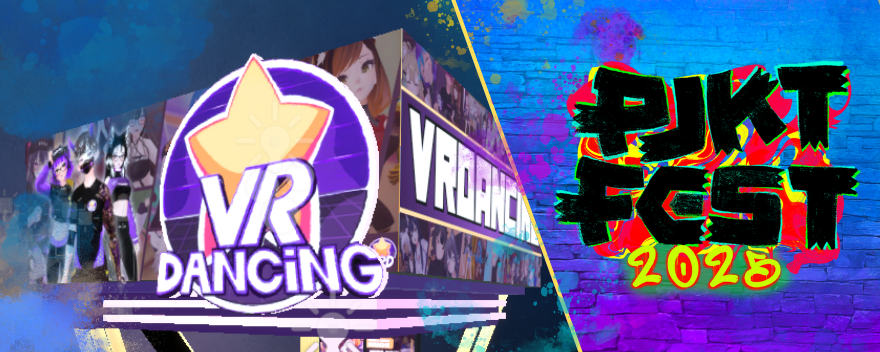 PJKT team is coming back with ANOTHER festival! Now bigger than ever... Of course we cannot be missing out on that! VRDancing has a booth AGAIN in this festival!!!

Check our booth out! See ya there! 

#VRChat #vrdancing #PJKT #PJKTFEST25