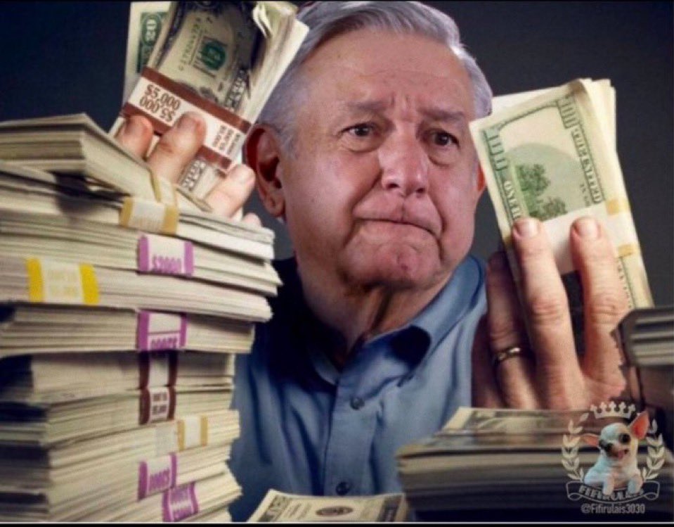 <a href="/porMexico15/">ANNA DIAZ</a> <a href="/lopezobrador_/">Andrés Manuel</a> <a href="/lopezdoriga/">Joaquín López-Dóriga</a> #NarcoExPresidenteAMLO 
#AMLOElBlanqueador