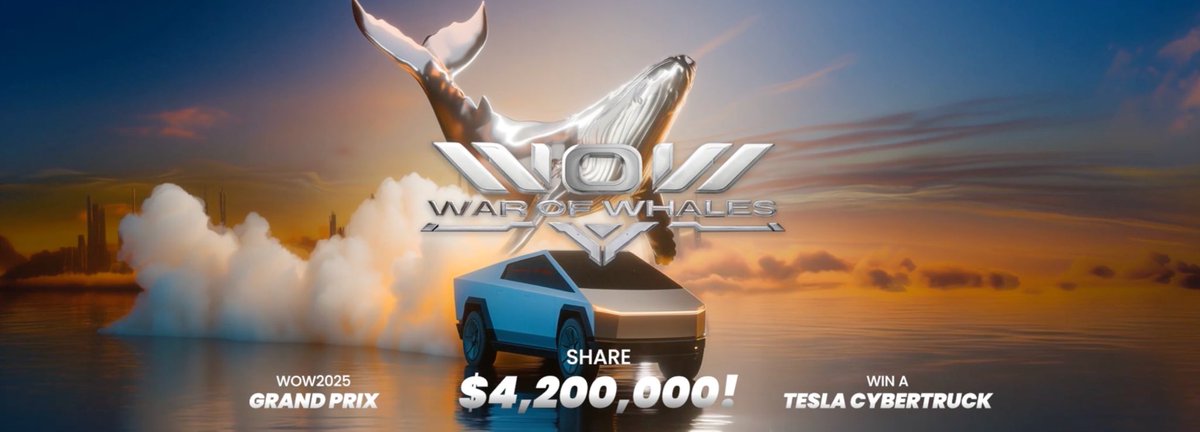 BloFin world of whales starting today!

Massive prizes to be one, squirrel team is massive so I believe we can absolutely cook.

Let’s get it guys