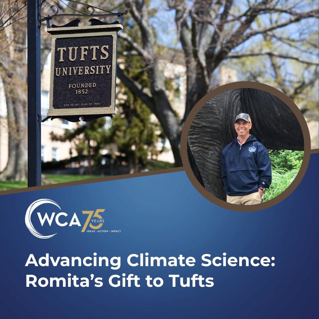 Westchester County Association (@thewca) on Twitter photo WCA President & CEO @ Michael N Romita made a meaningful gift to his alma mater, <a href="/TuftsUniversity/">Tufts University</a>—establishing the Camille and Mauro C. Romita Teaching Lab in the Department of Earth and Climate Sciences. #WCA75
Read more about the gift and its impact: bit.ly/4kXlbjz WCA President & CEO @ Michael N Romita made a meaningful gift to his alma mater, <a href="/TuftsUniversity/">Tufts University</a>—establishing the Camille and Mauro C. Romita Teaching Lab in the Department of Earth and Climate Sciences. #WCA75
Read more about the gift and its impact: bit.ly/4kXlbjz