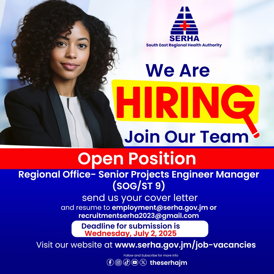 theserhajm's tweet photo. π¨ Weβre Hiring! π¨
Join our dynamic team at SERHA! We are looking for qualified individuals to fill open positions. Ready to make a difference?
Donβt miss out on this opportunity to be a part of something amazing! πΌ #JoinOurTeam #HiringNow #SERHA @themohwgovjm https://t.co/psEniUEPcY