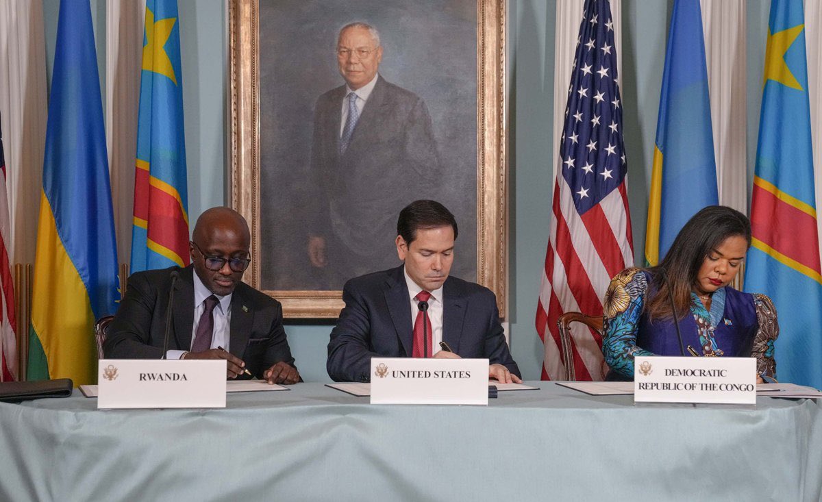 Mark Walker (@repmarkwalker) on Twitter photo It won’t get the same coverage as the ceasefire with Iran and Israel; however, over the last three decades, millions of lives have been lost in the Democratic Republic of Congo. Today, <a href="/SecRubio/">Secretary Marco Rubio</a> led a historic treaty signed between the DRC and Rwanda. What a week! It won’t get the same coverage as the ceasefire with Iran and Israel; however, over the last three decades, millions of lives have been lost in the Democratic Republic of Congo. Today, <a href="/SecRubio/">Secretary Marco Rubio</a> led a historic treaty signed between the DRC and Rwanda. What a week!