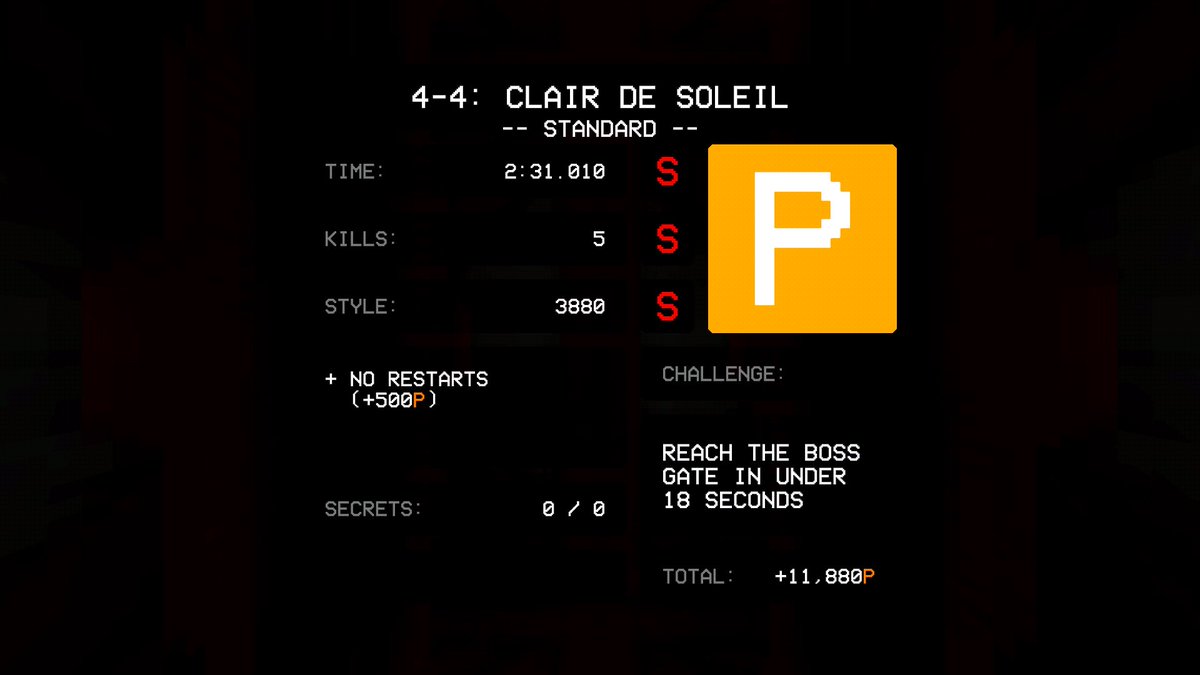 Mañana es el torneo y yo aqui viciado al ultrakill