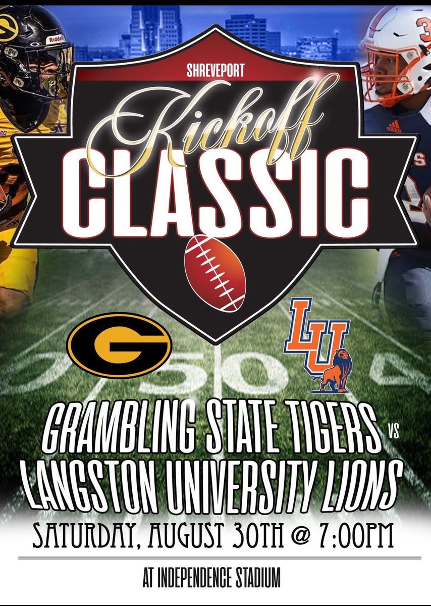 🎓🐅 Grambling alumni &amp; Tiger fans — your G-Men are hitting the road this fall!
Let’s pack the stands in Vegas 🎰 &amp; Shreveport 🏟️ and rep the G loud &amp; proud!

🎟️ Vegas: bit.ly/4l3Mmta
🎟️ Shreveport: bit.ly/45KwwyP
#ThisIsTheG #GramFam #GMEN