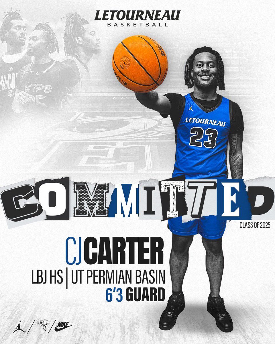 CJCarter23's tweet image. After a great visit and countless talks with my family . Im excited to say im 100% Committed to LeTourneau University @CoachWallace30 @LETUMBB