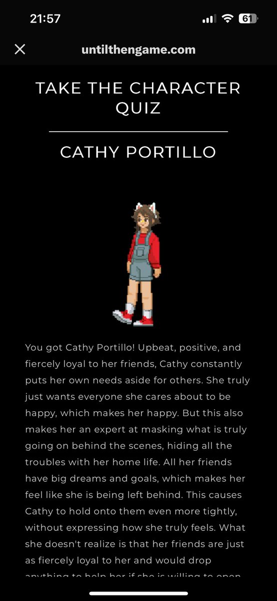 mashux0_'s tweet photo. @MaximumEntmt @UntilThenGame YEAAA , i got the best character of the game aka cathy!!! https://t.co/XIHkPUrzCP