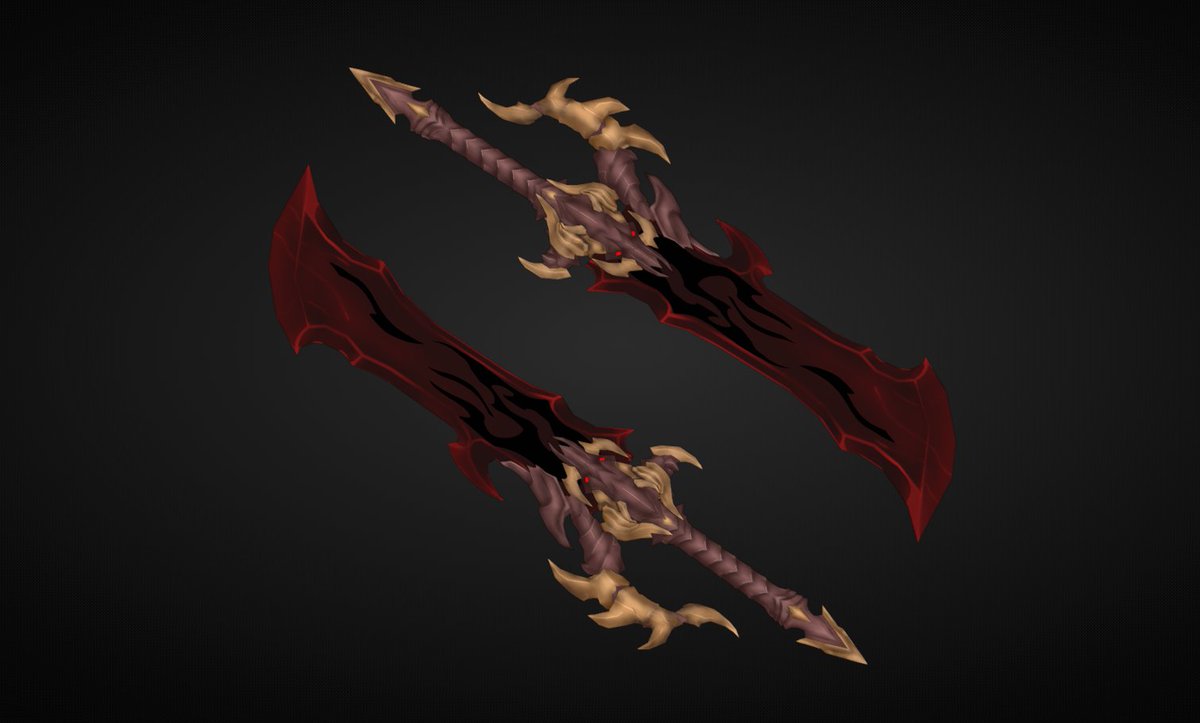 Baran Dagger - from solo levelling, hand-painted, stylized textures

Join My Portfolio - discord.gg/QjYtysEjEf 

#RobloxDev #3DModeling #RobloxDevs