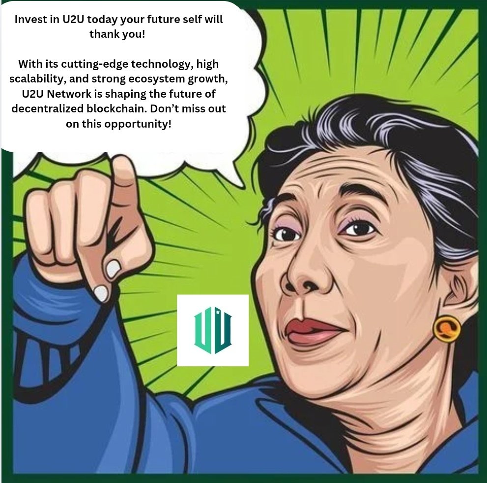 lordsgood's tweet image. Invest in U2U today your future self will thank you!

With cutting-edge tech, high scalability, and a thriving ecosystem, @U2U_Network is shaping the future of decentralized blockchain. 

Don’t miss out on this game-changing opportunity!
#U2U #Crypto #Blockchain