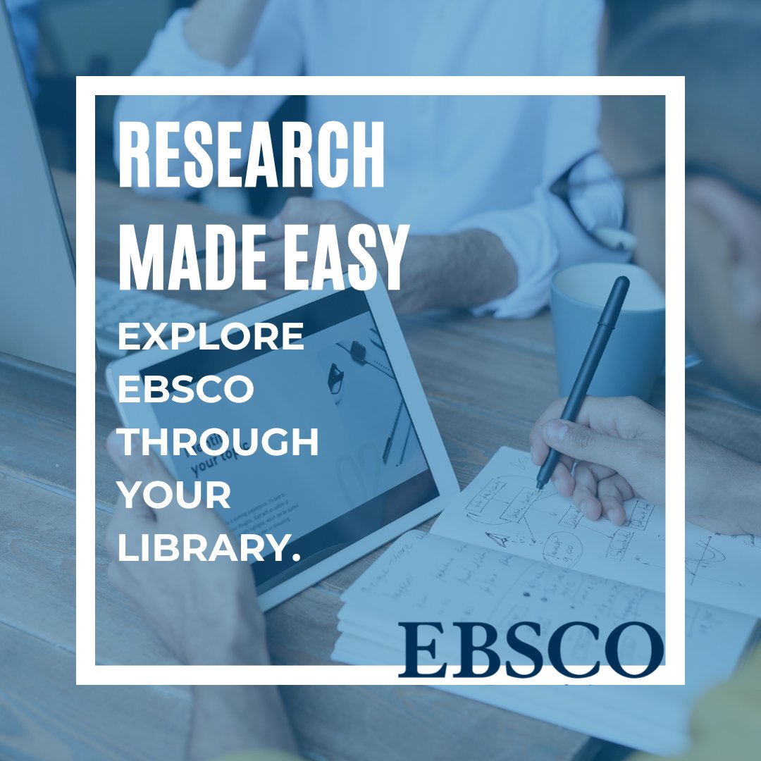 OKDeptLibraries's tweet image. Students, researchers, & curious minds—skip the scroll and find quality info with EBSCO!
📚 Magazines, journals & more, all free with your library card.
🌐 Find it at your library or visit Oklahoma.gov/libraries/ebsco for info!
#InfoYouCanTrust #LibraryTools #OKLibraries #EBSCO