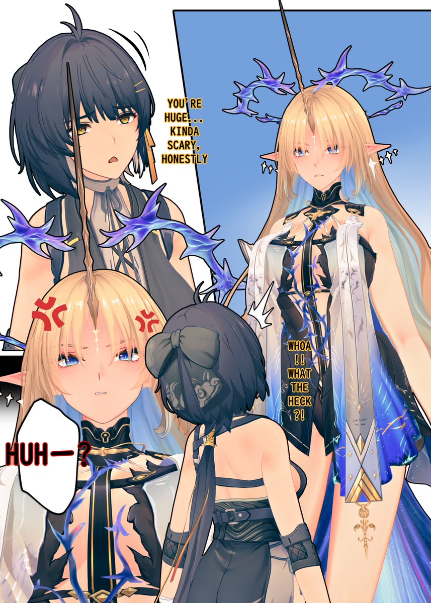 気をつけなよ〜 😏 支援者限定で、特別なイラスト2枚もあるよ