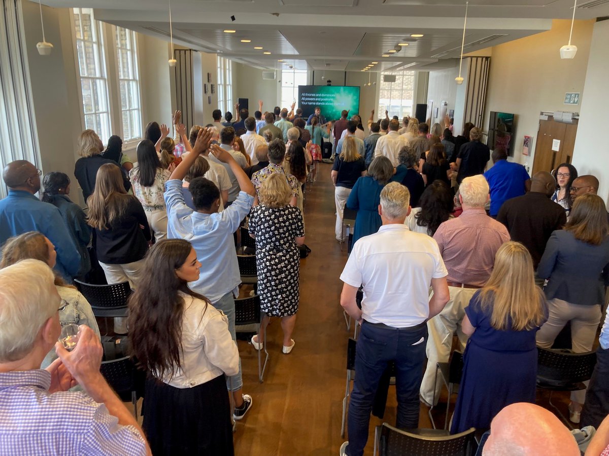 A wonderful day giving thanks for the first 30 years of Premier, and preparing for the next 30, with the passionate, visionary and innovative team now sharing the gospel with two million people each week. <a href="/PremierRadio/">Premier Christian Radio</a> <a href="/Christianitymag/">Premier Christianity</a>  #Church #Revival