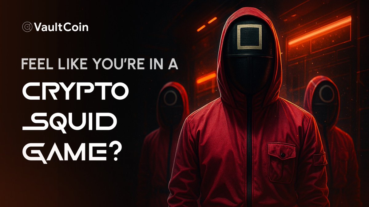 In the #SquidGame someone else holds all the controls. It's often the same in Crypto!

But VaultCoin puts YOU in command.🕹️ Our Hybrid Custody is more than a vault; it's your personal control room for 🔐Unstealable &amp; 🛡️Unlosable crypto.

🔑Lost keys, 🔓compromised PINs, 🐍hacks
