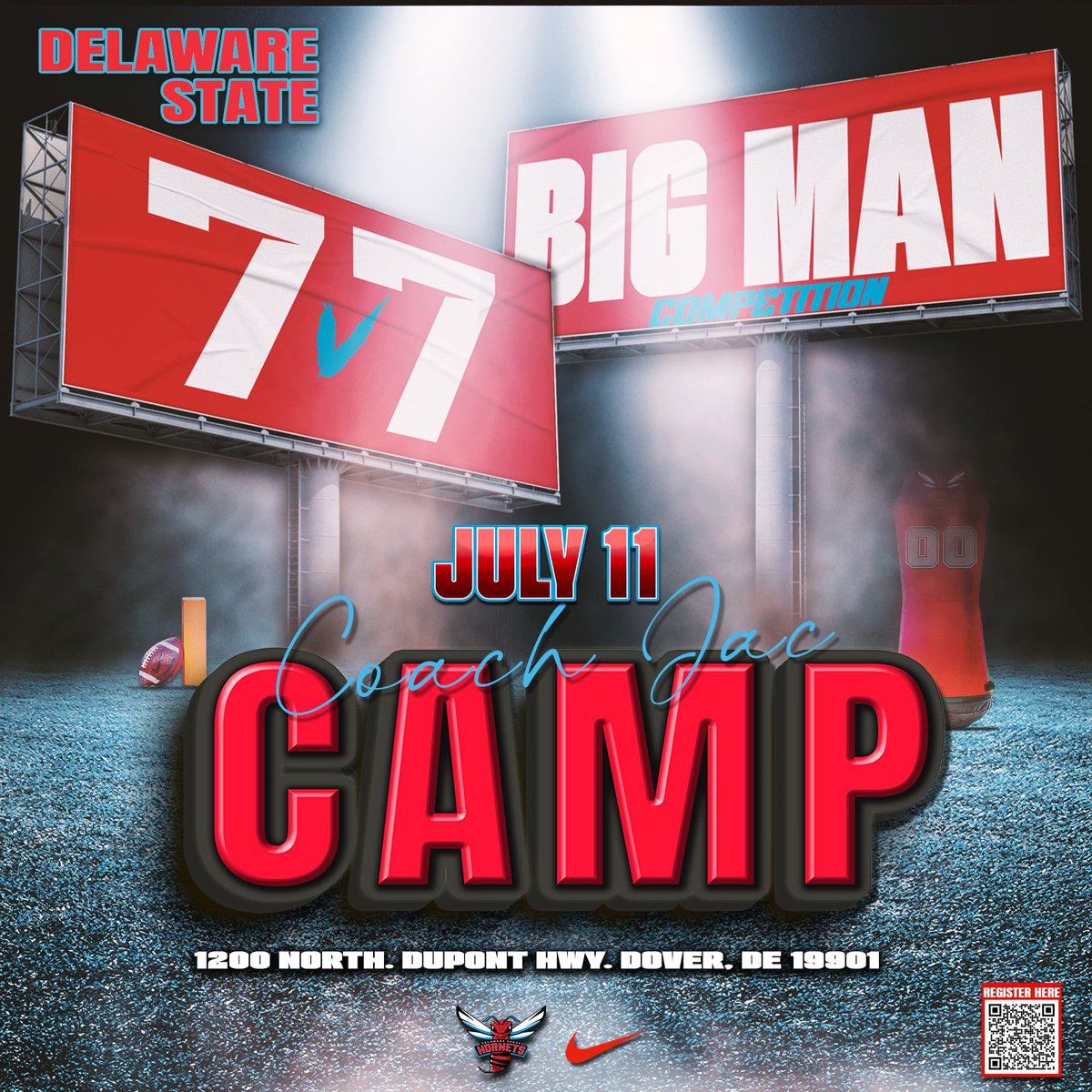 7v7 and BIG MAN Camp.. Opportunity to compete in front of college coaches and build team chemistry all at once! #JacEra 

🔗 : coachjacfootballcamps.com/shop/product/4…