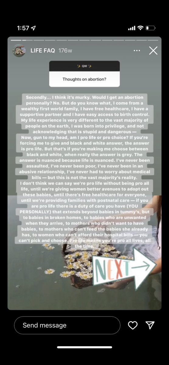 marievol6's tweet image. she’s also pro life and a zionist so there’s that