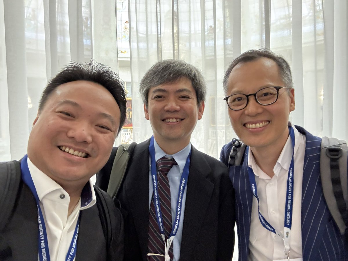 Herbert Loong, MBBS, FASCO (@herbloong) on Twitter photo Congrats <a href="/myESMO/">ESMO - Eur. Oncology</a> for your 50th birthday 🎂! A real pleasure to be part of this celebration with #international oncology colleagues! 😄👍 <a href="/bensolomon1/">Ben Solomon</a> <a href="/VivekSubbiah/">Vivek Subbiah, MD</a> and many others! Congrats <a href="/myESMO/">ESMO - Eur. Oncology</a> for your 50th birthday 🎂! A real pleasure to be part of this celebration with #international oncology colleagues! 😄👍 <a href="/bensolomon1/">Ben Solomon</a> <a href="/VivekSubbiah/">Vivek Subbiah, MD</a> and many others!