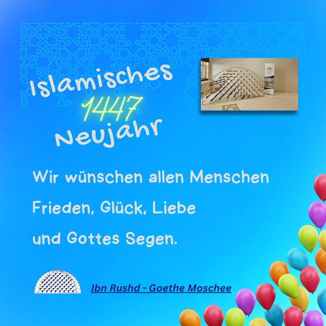 Frohes neues Hejri-Jahr 1447