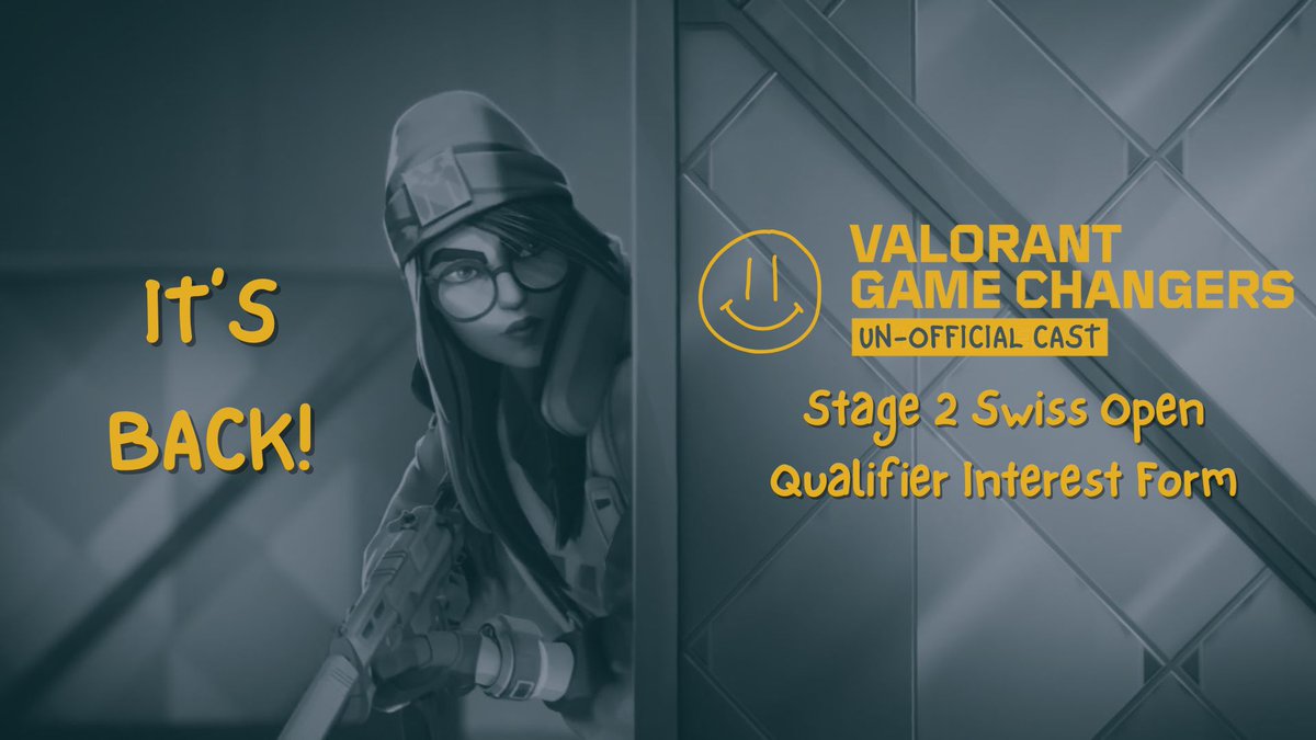 THE GC UN-OFFICIAL CAST IS BACK!

For #VCTGameChangersNA Stage 2 Swiss Open Qualifiers, we will be bringing back this casting resource and spotlighting broadcast in a lower key capacity! 

I've had quite a few broadcast talents reach out asking when it would come back, and now