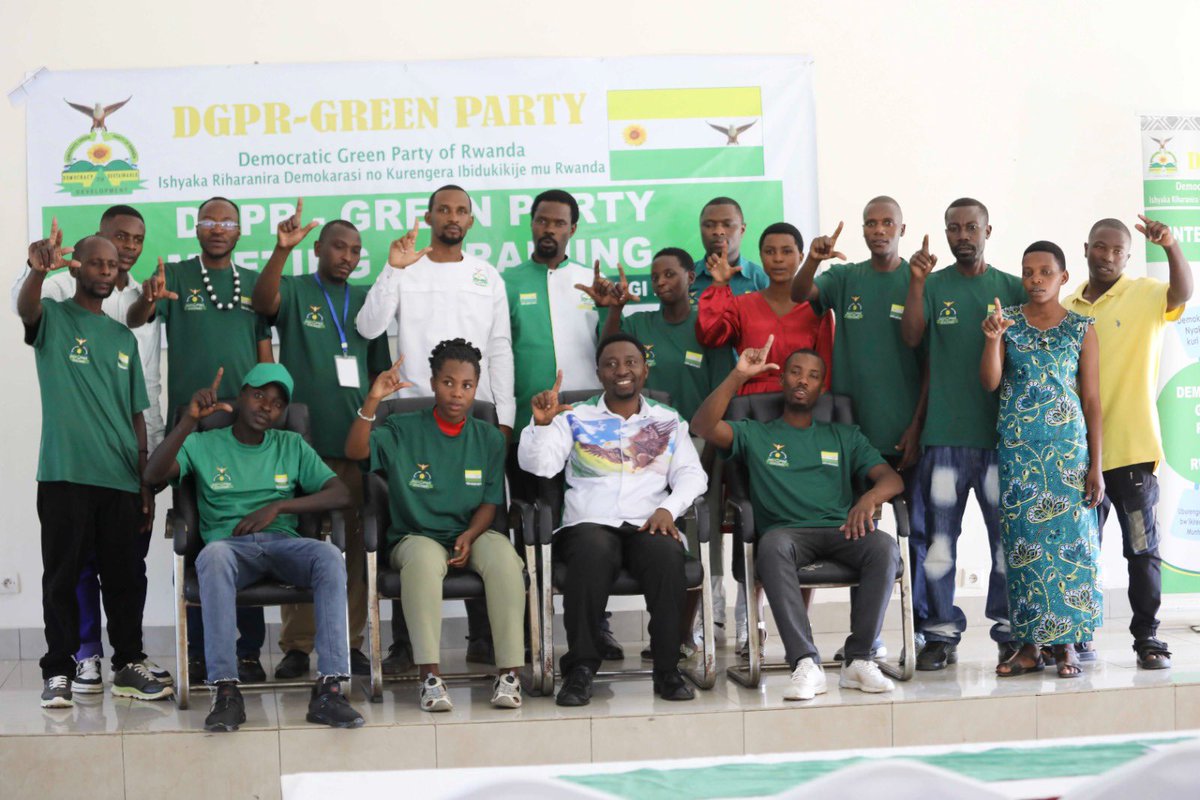 Dr.Frank Habineza (@drfrankhabineza) on Twitter photo So pleased to have overseen elections of the new party leadership of the <a href="/DemGreenPartyRw/">Democratic Green Party of Rwanda 🇷🇼</a> branch in Karongi district <a href="/KarongiDistr/">Karongi District</a> . We also elected women and youth leaders. Today’s meeting and training was a great success. #Rwanda #Rwot #RWOX <a href="/RwandaWest/">Western Province I Rwanda</a> So pleased to have overseen elections of the new party leadership of the <a href="/DemGreenPartyRw/">Democratic Green Party of Rwanda 🇷🇼</a> branch in Karongi district <a href="/KarongiDistr/">Karongi District</a> . We also elected women and youth leaders. Today’s meeting and training was a great success. #Rwanda #Rwot #RWOX <a href="/RwandaWest/">Western Province I Rwanda</a>