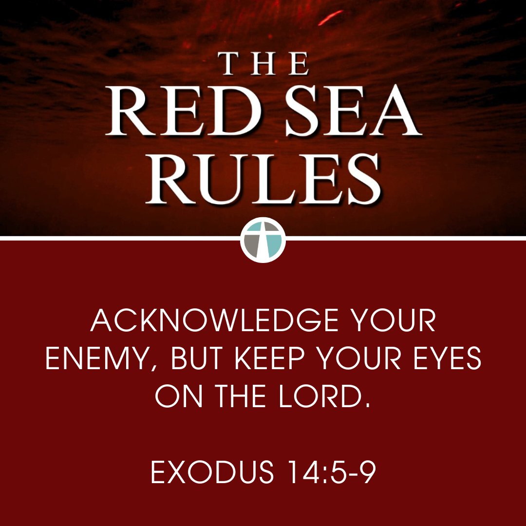POPLCTX's tweet photo. The Bible shows many examples of misplaced fear: Pharaoh's army, Goliath, storms, and death. We must face our fears, knowing that “nothing in all of creation will be able to separate us from the love of God in Christ Jesus our Lord.” (Romans 8:39). #poplctx #TheRedSeaRules https://t.co/r6x96zY8xn
