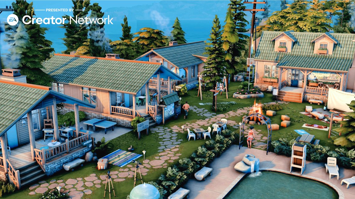 flubs79's tweet image. ok this time i went HUGE for my standarts 🤭i used a 50 x 40 lot in Cooperdale to build this Family Summer Camp 🏖️😎#EACreatorNetwork #eapartner #ShowUsYourBuilds @TheSims
VIDEO - youtu.be/n7okJoCOqT4?si…