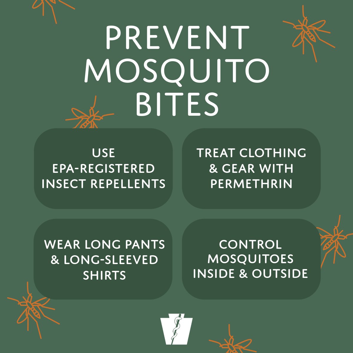 Are you constantly getting mosquito bites in the summer? Try practicing these tips to avoid getting bit!↓