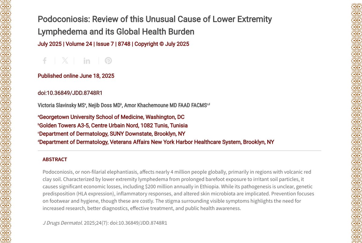 Journal of Drugs in Dermatology (JDD) (@jddonline) on Twitter photo ☀️ July Article Spotlight
Read More: jddonline.com/articles/podoc… ☀️ July Article Spotlight
Read More: jddonline.com/articles/podoc…