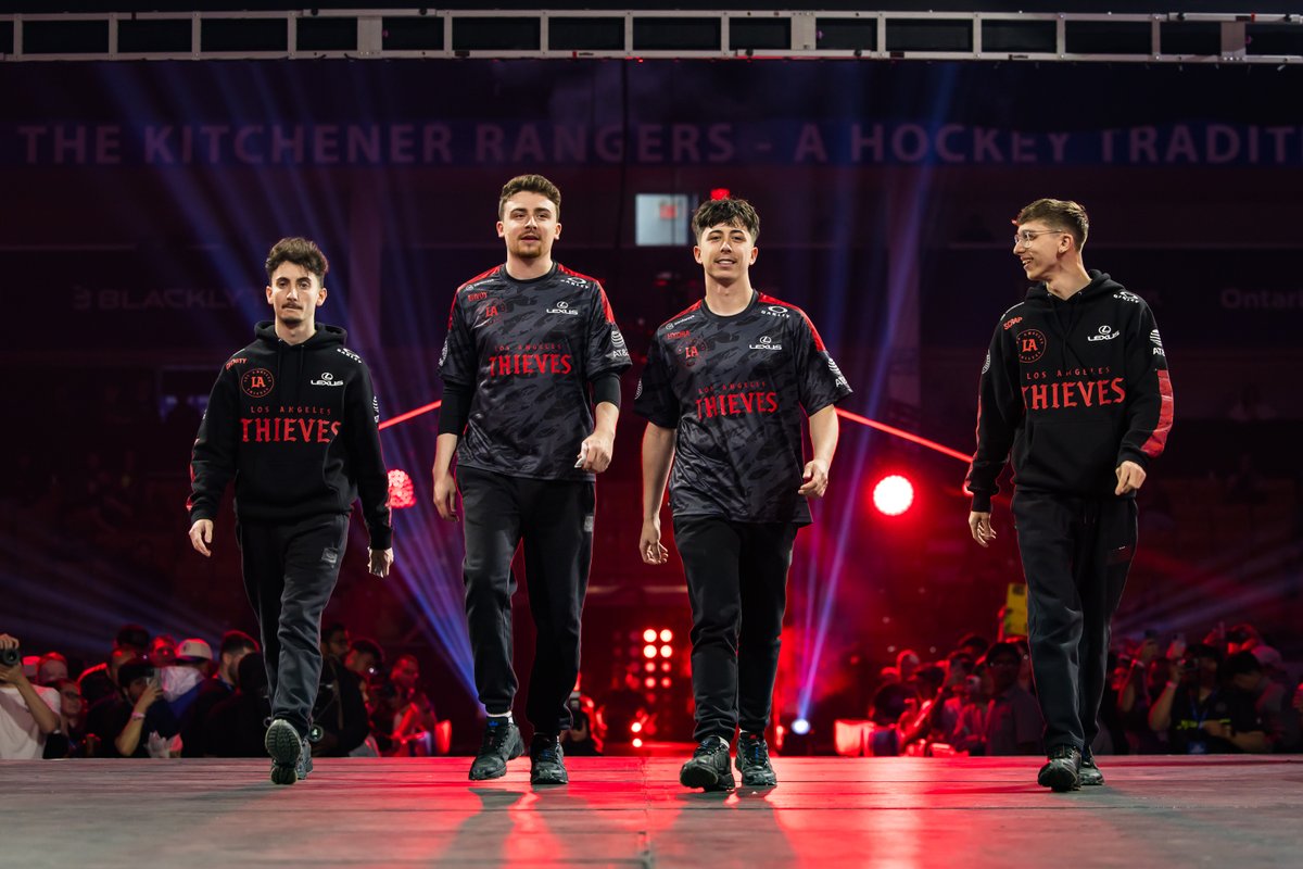 CODLeague's tweet image. ❌ @LAThieves are eliminated at #CDL2025 Champs.

They place Top 8 in Kitchener, ON.