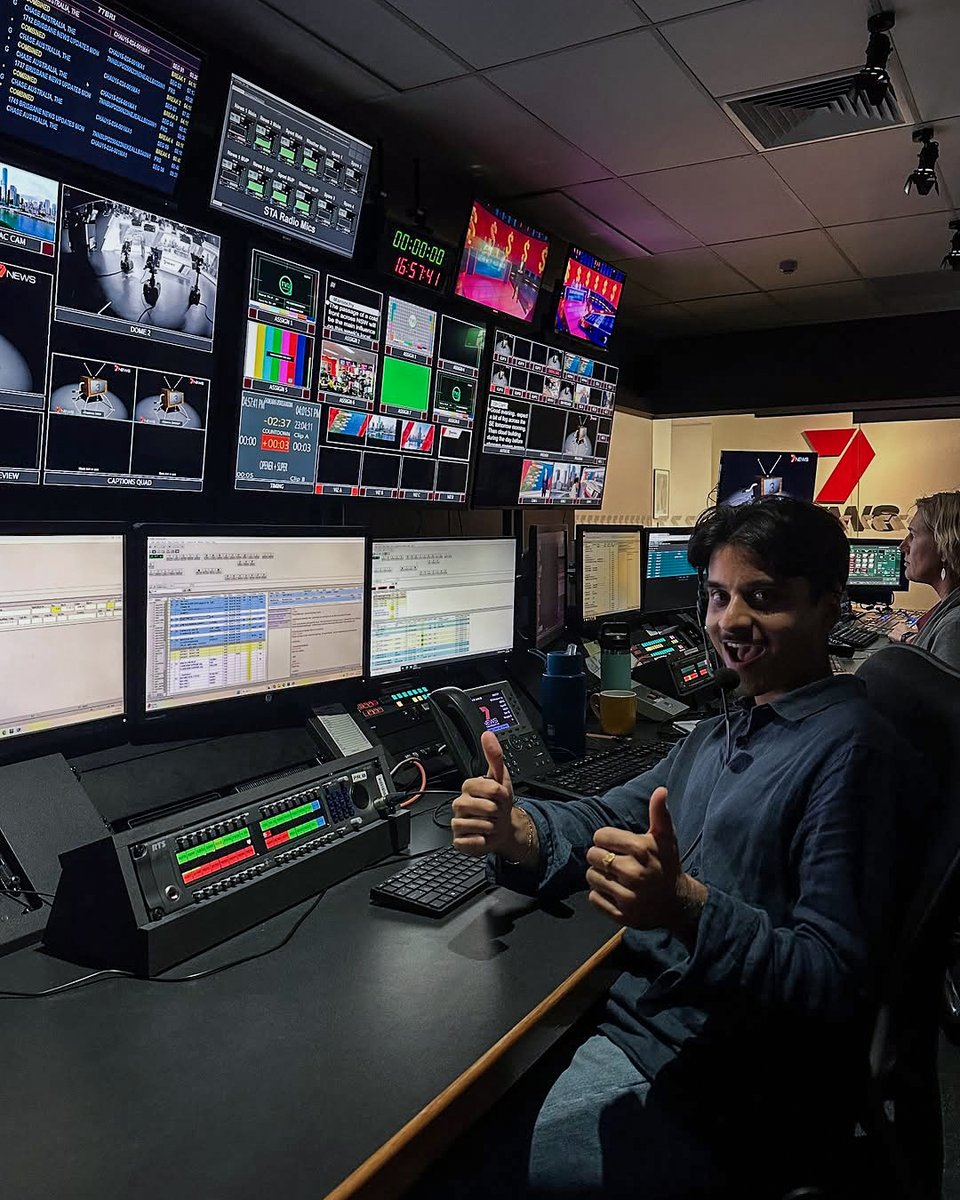 AvidMCentral's tweet image. 📺 7NEWS Brisbane
📷 instagr.am/sameeldeoji
▶️ avid.com/mediacentral
 
#inews #7news #brisbane #broadcast #tvnews #newsproduction #newsroom #news #avid #avidcreator