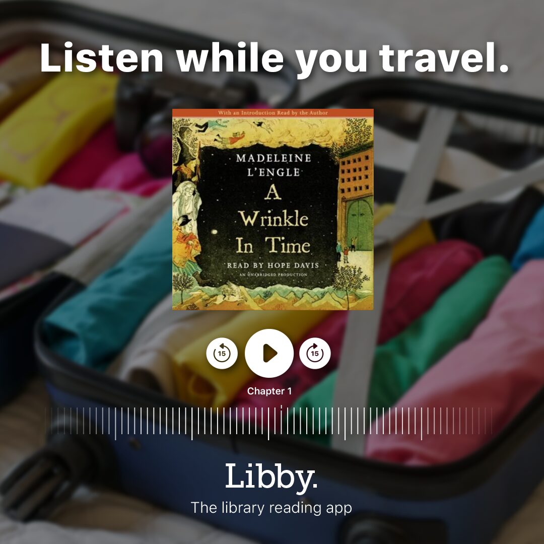 🗺️ Planning any trips this summer? Libby makes listening on the go easy! 🎧 Download titles from your library and listen in the car, on the beach, camping or anywhere your trip takes you! 

Get started with Libby today libbyapp.com/library/stls