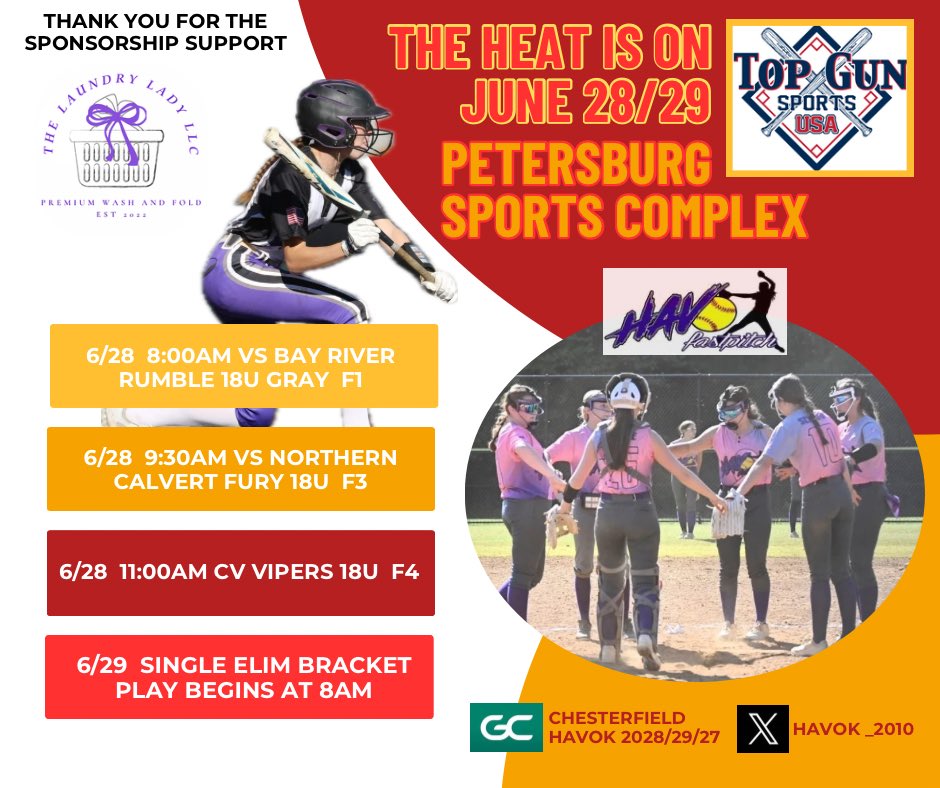 Petersburg is where it’s at this weekend!  At least it’s where we are trying our hand at the HS division as a team.