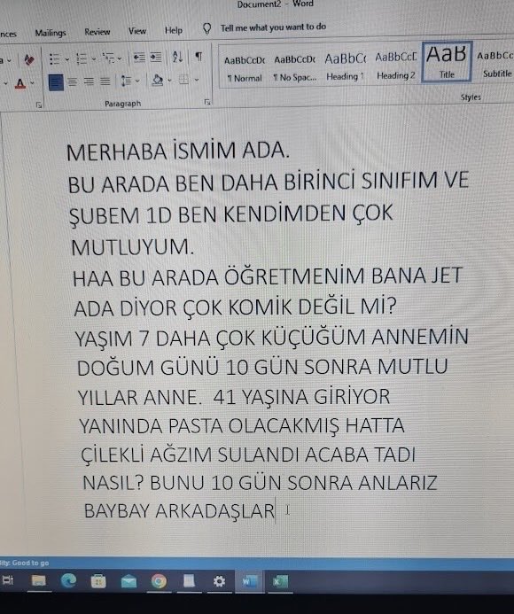 Doğuş Benli (@benlidogus) on Twitter photo Bilgisayarı karıştırırken kızımın üç yıl önce yazdığı notu bulduk. Benim de ağzım sulandı biraz. Herkes kendinden çok mutlu olsun inş. Neyse baybay arkadaşlar. Bilgisayarı karıştırırken kızımın üç yıl önce yazdığı notu bulduk. Benim de ağzım sulandı biraz. Herkes kendinden çok mutlu olsun inş. Neyse baybay arkadaşlar.