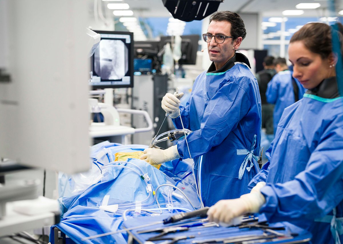 ArthrexSpine's tweet image. Ultra-minimally invasive endoscopic spine surgery is redefining the future of spine care — and Arthrex is leading the way.
Our Level I Endoscopic Approaches to Spine course builds a strong foundation in core concepts and techniques. Now, we’re expanding that journey.
Our expert…