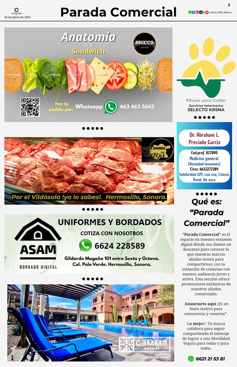 Resumen digital Cultura Bike México 26/junio/2025