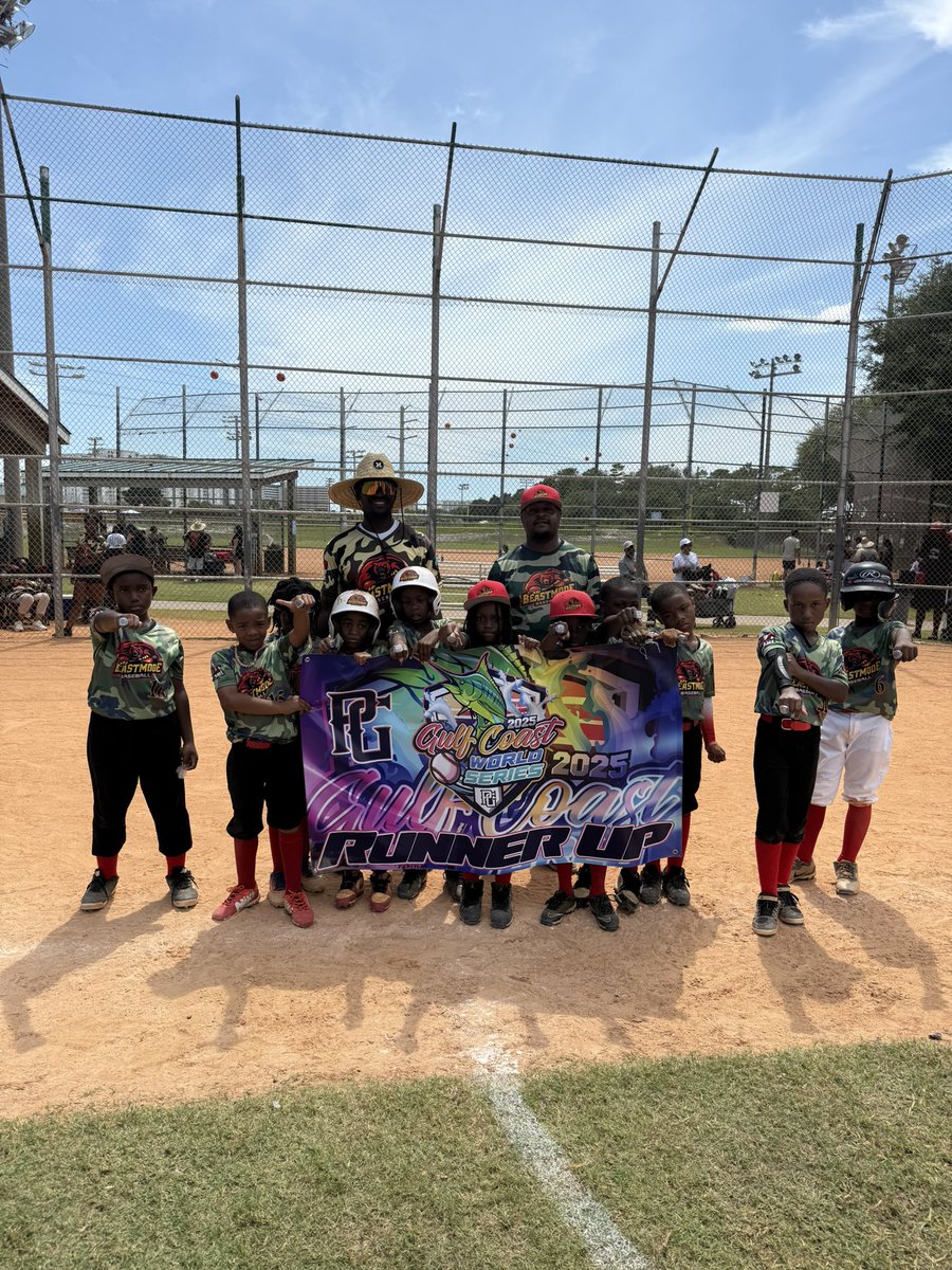 PGDestin's tweet photo. Perfect Game Gulf Coast Week 4
7u
🥇Shelby Elite 7U
🥈Beastmode 7U Black
#perfectgame #perfectgamegulfcoast
 #Destin https://t.co/ic30LdotjX