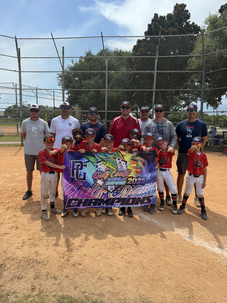 PGDestin's tweet photo. Perfect Game Gulf Coast Week 4
7u
🥇Shelby Elite 7U
🥈Beastmode 7U Black
#perfectgame #perfectgamegulfcoast
 #Destin https://t.co/ic30LdotjX