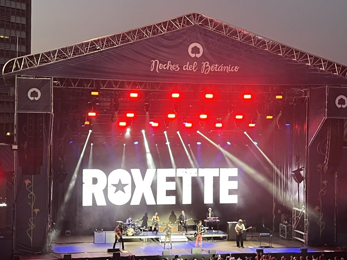 Con “Big Love” comienza <a href="/TheRealRoxette/">Roxette</a> en <a href="/nochesbotanico/">Noches del Botánico</a> 
“Dont bore us”!!!!