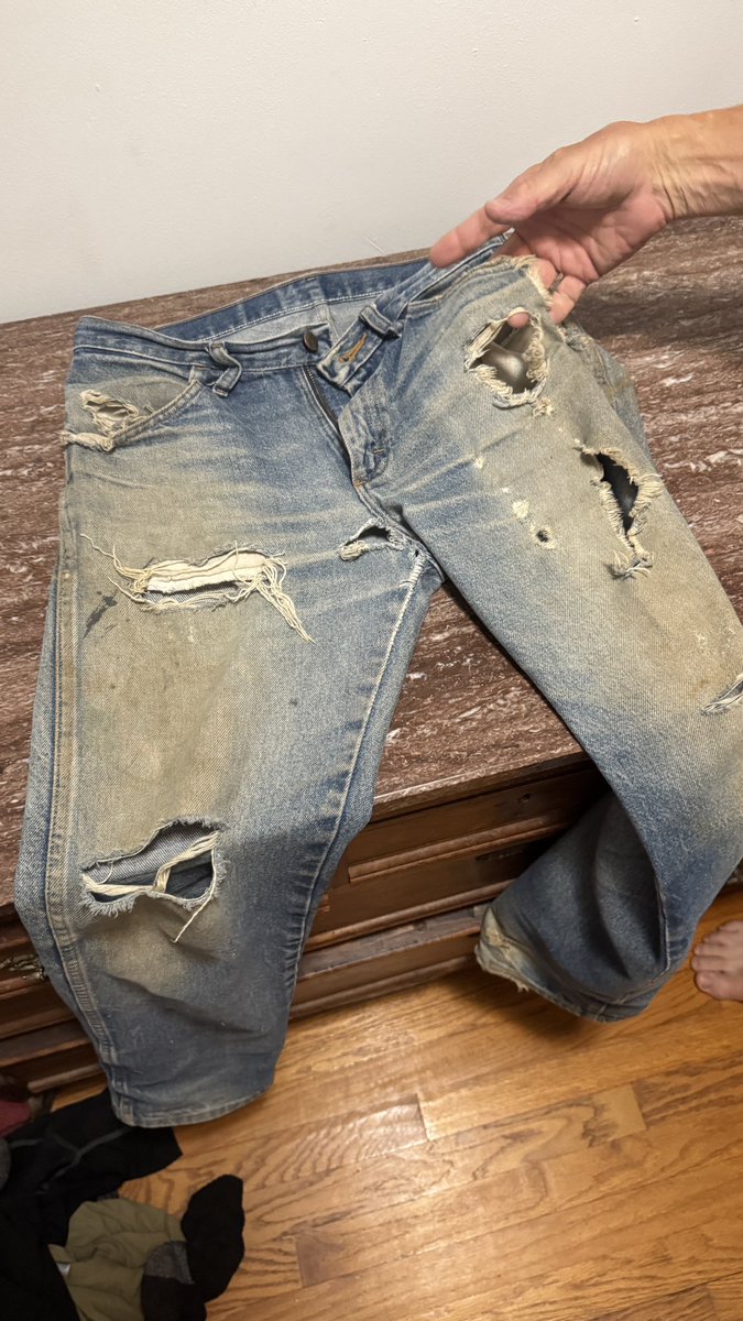 There are certain things a daughter needs to hear for her father, such as, “I gotta stop wearing these pants, they’re getting old, do you want em?”