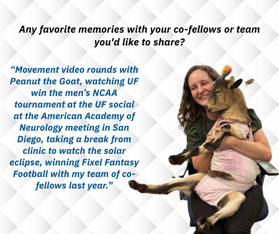 FixelInstitute's tweet image. Dr. Amanda Currie reflects on her favorite Fixel memories 💙
We’re so proud as she takes her next step—joining the Movement Disorders faculty at Vanderbilt! 🎉
Read more in our latest post.
#FixelFellows #MovementDisorders #VanderbiltBound