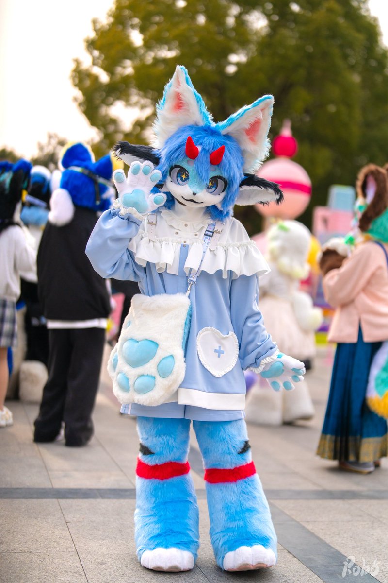 _Roborab's tweet image. Hiiii

#furry #fursuit #kemono