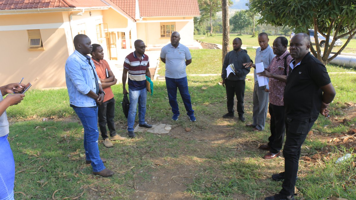 Site planning phase by AESA East Africa begun at Isingiro district for team Collaboration.  " we are happy with AESA. we request you to stick to this schedule " Julius Mulumba Ac Isingiro DAO.
#ICRPUPDATES 
#IRRIGATION AGRONOMY