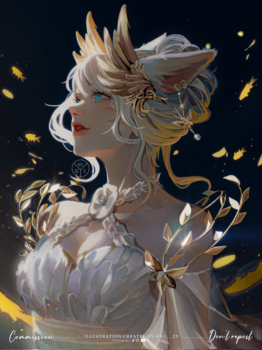 ei__zy's tweet image. Which option looks harmonious?🎇
#oc #digitalart #Commission